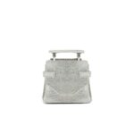 BALMAIN 1945 SOFT FADED DENIM MINI BAG