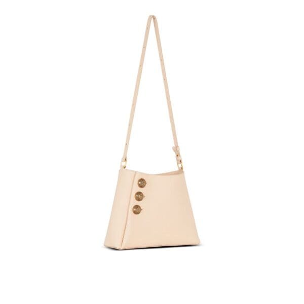 BALMAIN EMBLEME HANDBAG IN GRAINED LEATHER - Image 2