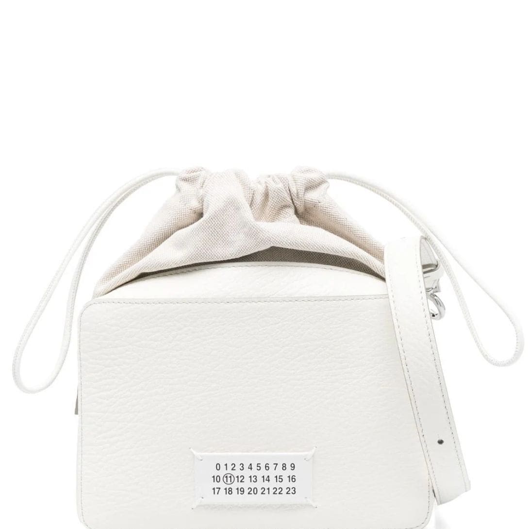 MAISON MARGIELA LOGO-APPLIQUÉ CROSSBODY BAG