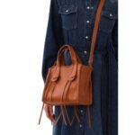 CHLOE SMALL MONY TOTE BAG CARAMEL