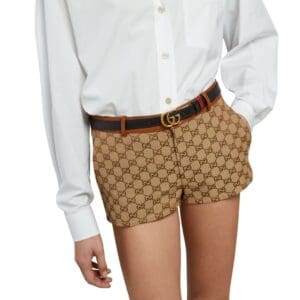 GUCCI GG MARMONT REVERSIBLE THIN BELT