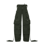 THE ATTICO IVY GREEN LONG PANTS