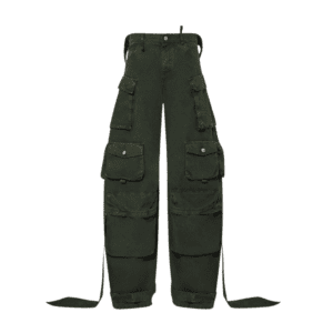 THE ATTICO IVY GREEN LONG PANTS