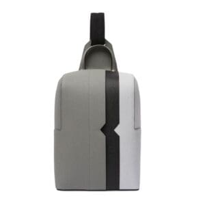 VALEXTRA V-LINE INTARSIA ONE SHOULDER BACKPACK