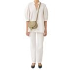 CHLOE MARCIE SMALL SADDLE BAG POTTERY GREEN