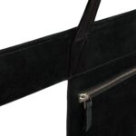 EAST WEST MAXI AMI SHOPPING BAG IN BLACK