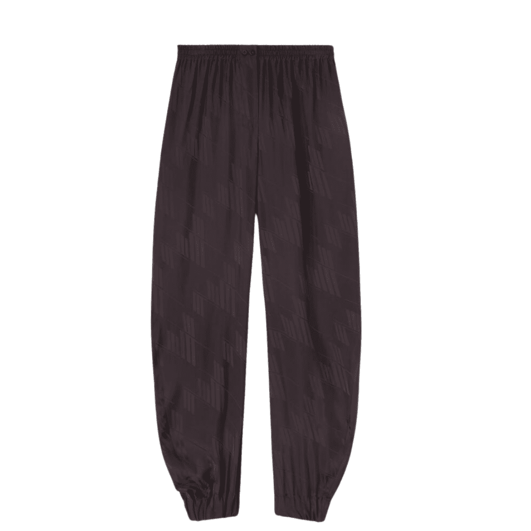 THE ATTICO DARK BROWN LONG PANTS