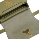 AMI MINI PARIS PARIS BAG IN OLIVE