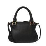 CHLOE MARCIE SMALL DOUBLE CARRY BAG BLACK