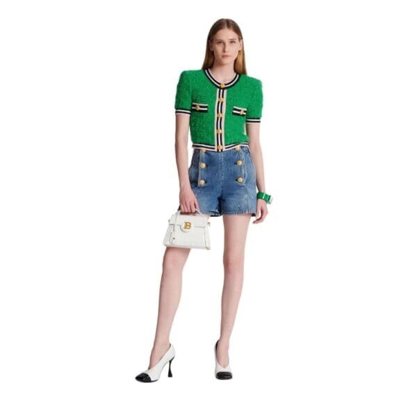 BALMAIN JOLIE MADAME MEDIUM BAG IN CALFSKIN - Image 5