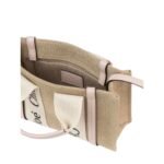 CHLOE MINI WOODY TOTE BAG CEMENT PINK