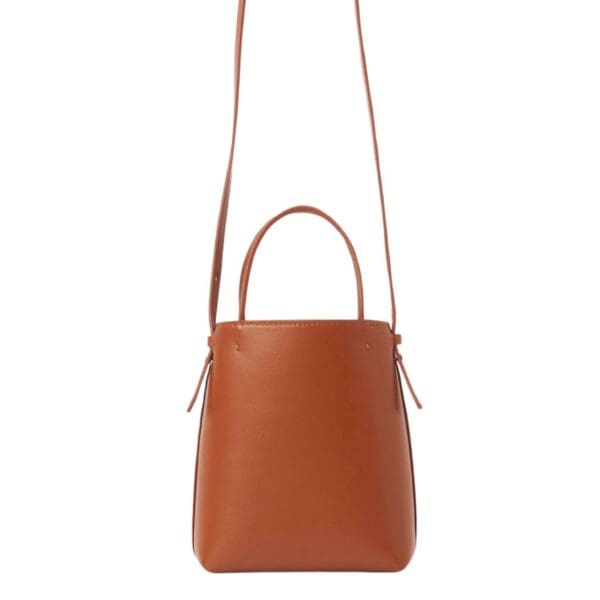 CHLOÉ SENSE MICRO TOTE BAG CARAMEL