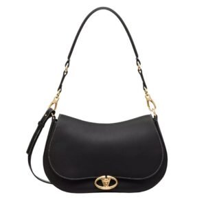 vVALENTINO GARAVANI OHVAL MEDIUM SHOULDER BAG IN NAPPA CALFSKIN