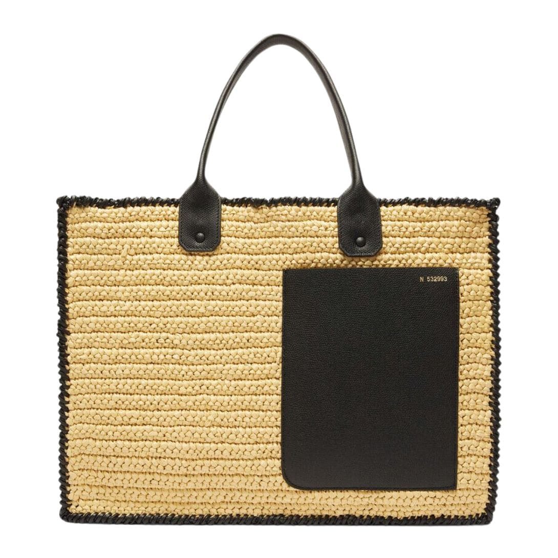 VALEXTRA SOFT TOTE RAFFIA CROCHET LARGE BAG 1 VALEXTRA SOFT TOTE RAFFIA CROCHET LARGE BAG