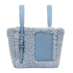 VALEXTRA SOFT BOUCLÈ BUCKET MICRO BAG