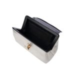 CHLOE PENELOPE CLUTCH SILVER