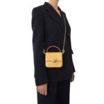 CHLOE PENELOPE MICRO FLAP BAG HONEY GOLD