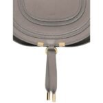 CHLOE MARCIE MEDIUM SADDLE BAG TAN
