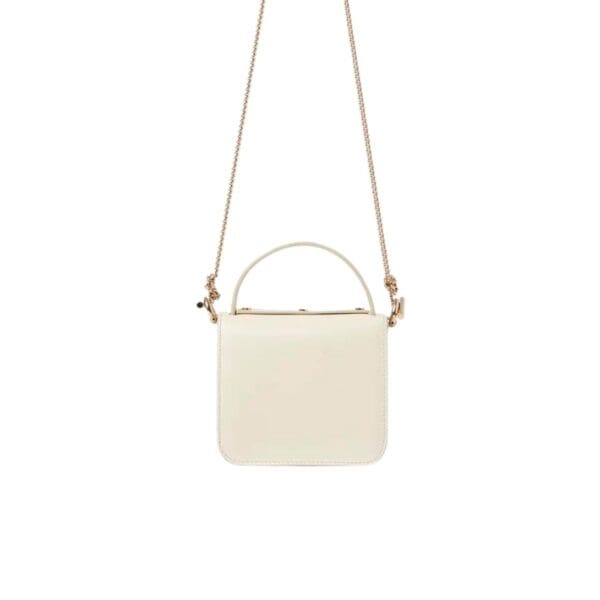 CHLOE PENELOPE MICRO FLAP BAG MISTY IVORY