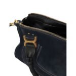 CHLOE MARCIE DOUBLE CARRY BAG MIDNIGHT BLUE