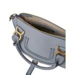 CHLOE MARCIE SMALL DOUBLE CARRY BAG STORM BLUE