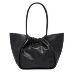 PROENZA LARGE RUCHED TOTE BLACK