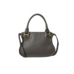 CHLOE MARCIE SMALL DOUBLE CARRY BAG ELEPHANT GREY