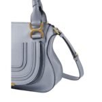 CHLOE MARCIE SMALL DOUBLE CARRY BAG GRACEFUL BLUE