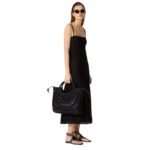 VALENTINO GARAVANI ALLKNOTS WOVEN LEATHER SHOPPER