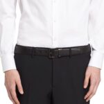 PRADA SAFFIANO LEATHER REVERSIBLE BELT