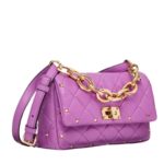 VALENTINO GARAVANI ROCKSTUD SPIKE IN NAPPA PATCHWORK