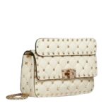 VALENTINO GARAVANI SMALL NAPPA ROCKSTUD SPIKE BAG