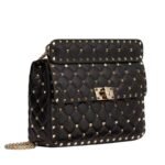 VALENTINO GARAVANI MEDIUM NAPPA ROCKSTUD SPIKE BAG