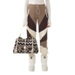 CHLOE PENELOPE LARGE SOFT SHOULDER BAG BROWN MULTICOLOUR