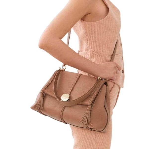 CHLOE PENELOPE MEDIUM SOFT SHOULDER BAG WOODROSE