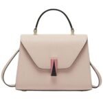 VALEXTRA ISIDE PLEXI TOP HANDLE MICRO BAG
