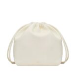 VALENTINO GARAVANI VLOGO POUF NAPPA LEATHER POUCH