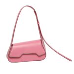 SANTONI PINK LEATHER THEPLUTO BAG