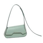 SANTONI TEAL LEATHER THEPLUTO BAG