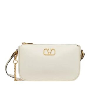 vVALENTINO GARAVANI MINI VLOGO SIGNATURE CALFSKIN CROSSBODY BAG
