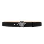 VERSACE LA MEDUSA LEATHER BELT 4 CM