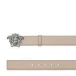 VERSACE LA MEDUSA LEATHER BELT 4CM