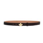 DSQUARED2 LEAF PLAQUE BELT