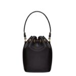 VALENTINO GARAVANI MINI VLOGO SIGNATURE BUCKET BAG IN NAPPA LEATHER