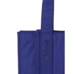 CHLOE MEDIUM WOODY TOTE BAG INTENSE INDIGO