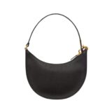VALENTINO GARAVANI MINI VLOGO SIGNATURE GRAINY CALFSKIN HOBO BAG
