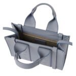 CHLOE MINI WOODY TOTE BAG STORM BLUE