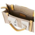 CHLOE MINI WOODY TOTE BAG HONEY GOLD