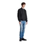BALMAIN PB NYLON BOMBER JACKETB