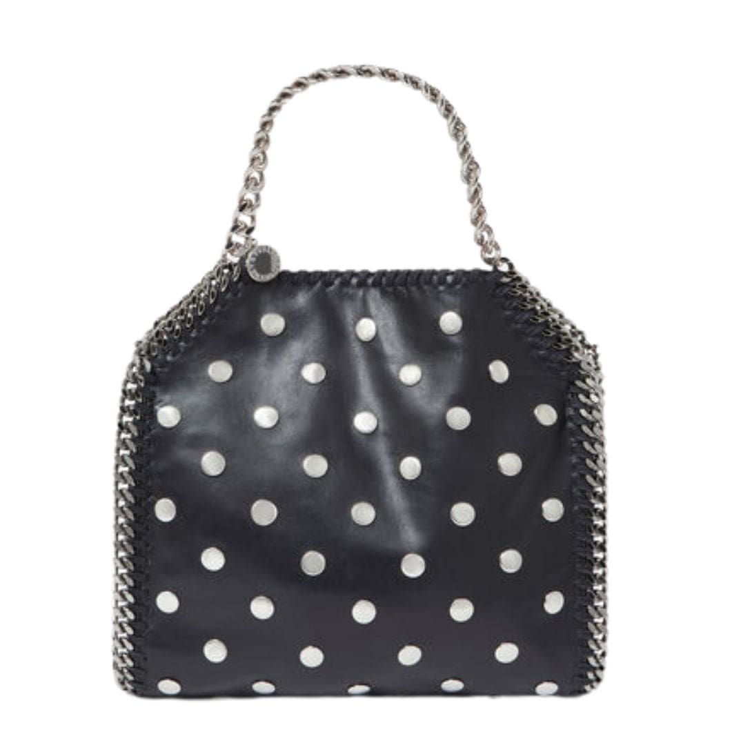 STELLA MCCARTNEY STUDDED FALABELLA MINI TOTE BAG